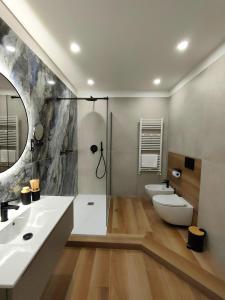 Koupelna v ubytování Agape Charme Rooms