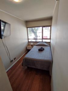 Cama o camas de una habitación en Depa en Calama