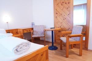 Voodi või voodid majutusasutuse Hotel Schiffahrt toas