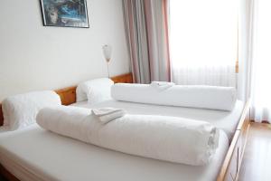 Voodi või voodid majutusasutuse Hotel Schiffahrt toas