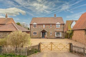 Bygningen som feriehuset ligger i