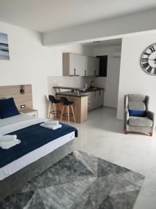Kuchyň nebo kuchyňský kout v ubytování Apartman Vito