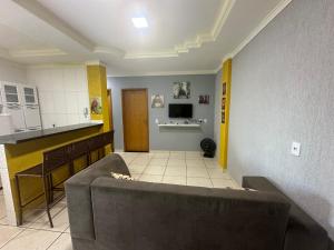 Nhà bếp/bếp nhỏ tại AP inteiro com ar condicionado