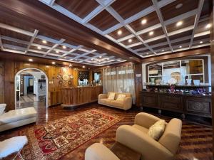 Khu vực ghế ngồi tại Yuj Inn - Benguet