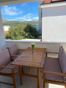 Balkón nebo terasa v ubytování Apartments Paola