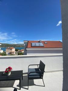 Balkón nebo terasa v ubytování Apartments Paola