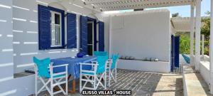 A balcony or terrace at Elisso Villas