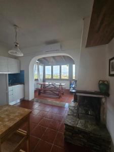 A cozinha ou cozinha compacta de Casa La Pelosa