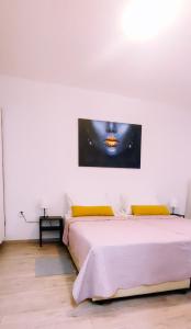 Postel nebo postele na pokoji v ubytování Apartman T&D