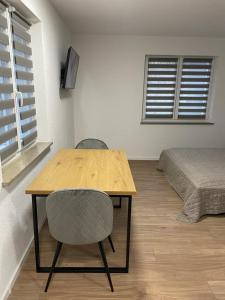 Χώρος καθιστικού στο Studiowohnung Dinkelsbühl
