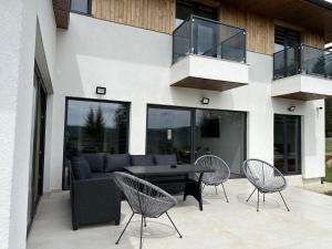 Balkón nebo terasa v ubytování Cabana The One