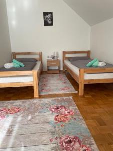 Katil atau katil-katil dalam bilik di Sobe Lara