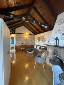 Część wypoczynkowa w obiekcie La casita de Mazo