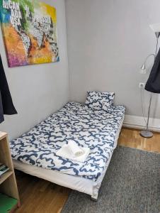 Postel nebo postele na pokoji v ubytování Haus im Hochtal