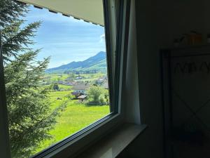 Nespecifikovaný výhled na hory nebo výhled na hory při pohledu z apartmánu