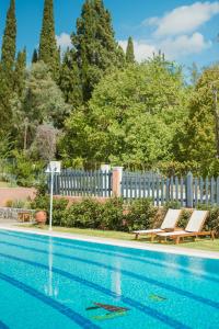 The swimming pool at or close to Dominoes Corfu