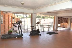 Fitness centrum a/nebo fitness zařízení v ubytování Embassy deluxe 2
