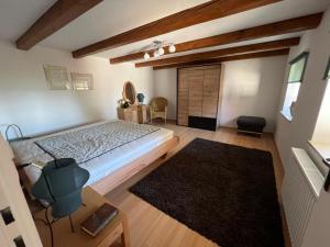 Postel nebo postele na pokoji v ubytování Ferienwohnung Dorner