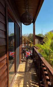 Balkón nebo terasa v ubytování Ecoco Holbox - EcoChic - Cabañas de Madera - Holbox Retreat