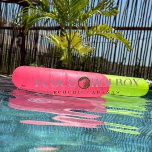 Bazén v ubytování Ecoco Holbox - EcoChic - Cabañas de Madera - Holbox Retreat nebo v jeho okolí