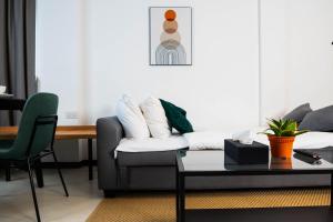 A seating area at The Initial Residence