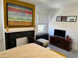 Μια τηλεόραση ή/και κέντρο ψυχαγωγίας στο Cato Spacious 5BR Home Oakland Pittsburgh