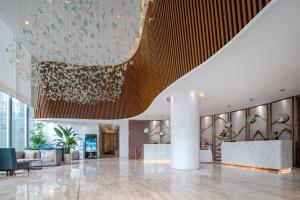 Posezení v ubytování Sun Garden Hotel