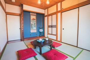 เตียงในห้องที่ New! Kamata close Haneda AP - Traditional & Hot Spring