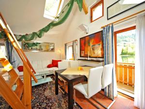 Posezení v ubytování Fischerhof Appartements