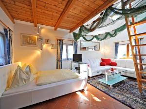 Posezení v ubytování Fischerhof Appartements