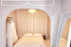 Krevet ili kreveti u jedinici u objektu Daejeon St Entire House