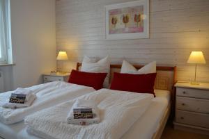 Ліжко або ліжка в номері Haus Maja