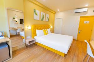 Postel nebo postele na pokoji v ubytování Bloom Hotel - Richmond Road