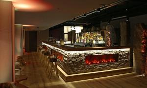 Lounge nebo bar v ubytování Hotel Cinema 8 + 22 fotografií