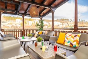 Posezení v ubytování Hotel Compliment