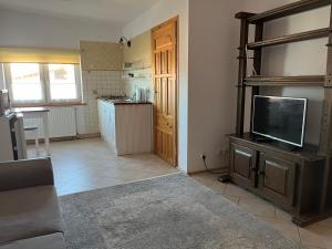 Kuchyň nebo kuchyňský kout v ubytování Agroturystyka Nad Jeziorem Piecki