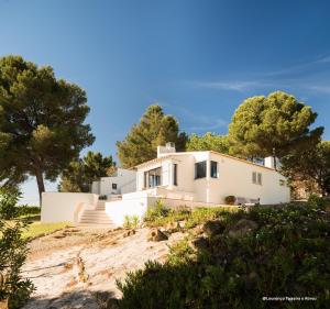 Bygningen som villaen ligger i