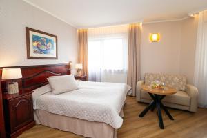 Katil atau katil-katil dalam bilik di Hotel Legend