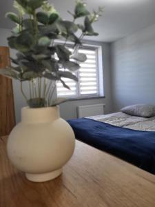 Postel nebo postele na pokoji v ubytování ApartHotel11