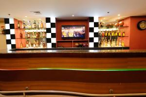 Lounge nebo bar v ubytování Eurotel Las Pinas