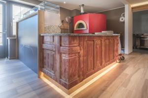 Köök või kööginurk majutusasutuses Hotel Paradiso