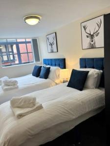 Ένα ή περισσότερα κρεβάτια σε δωμάτιο στο The Beach Suite +8 φωτογραφίες