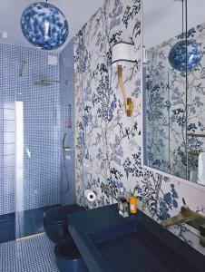 Phòng tắm tại Villa Gra