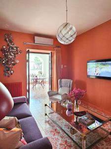 TV/trung tâm giải trí tại Villa Gra