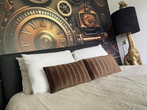Postel nebo postele na pokoji v ubytování BnB Goldies II + 16 fotografií
