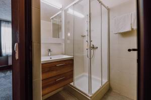 Koupelna v ubytování HOTEL CIAO