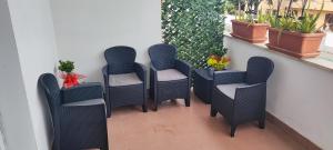Posezení v ubytování Royal House Fiumicino