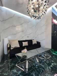 Posezení v ubytování LUCIGNOLOROOM stazione centrale Napoli