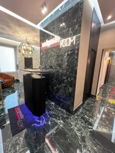Koupelna v ubytování LUCIGNOLOROOM stazione centrale Napoli