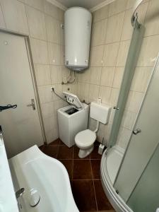 Ένα μπάνιο στο Castelli Apartment Umag +43 φωτογραφίες